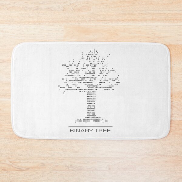 Item preview, Binary tree straight - white designed and sold by Warrioll.