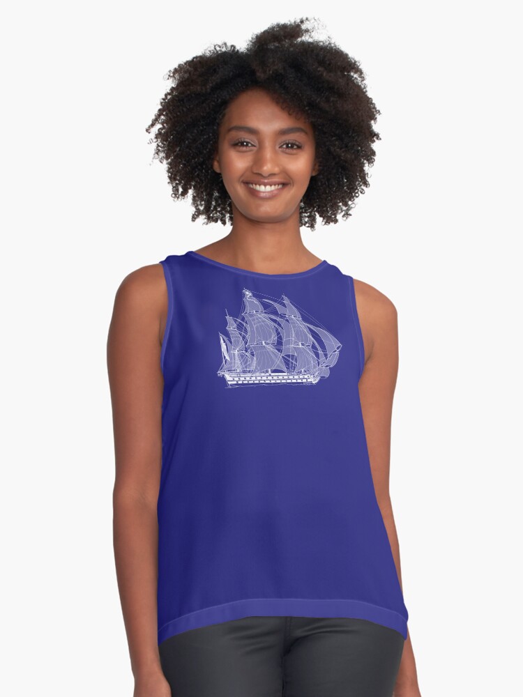 Vista previa del artículo con la obra «Blusa sin mangas», diseñado y vendido por Sintes.