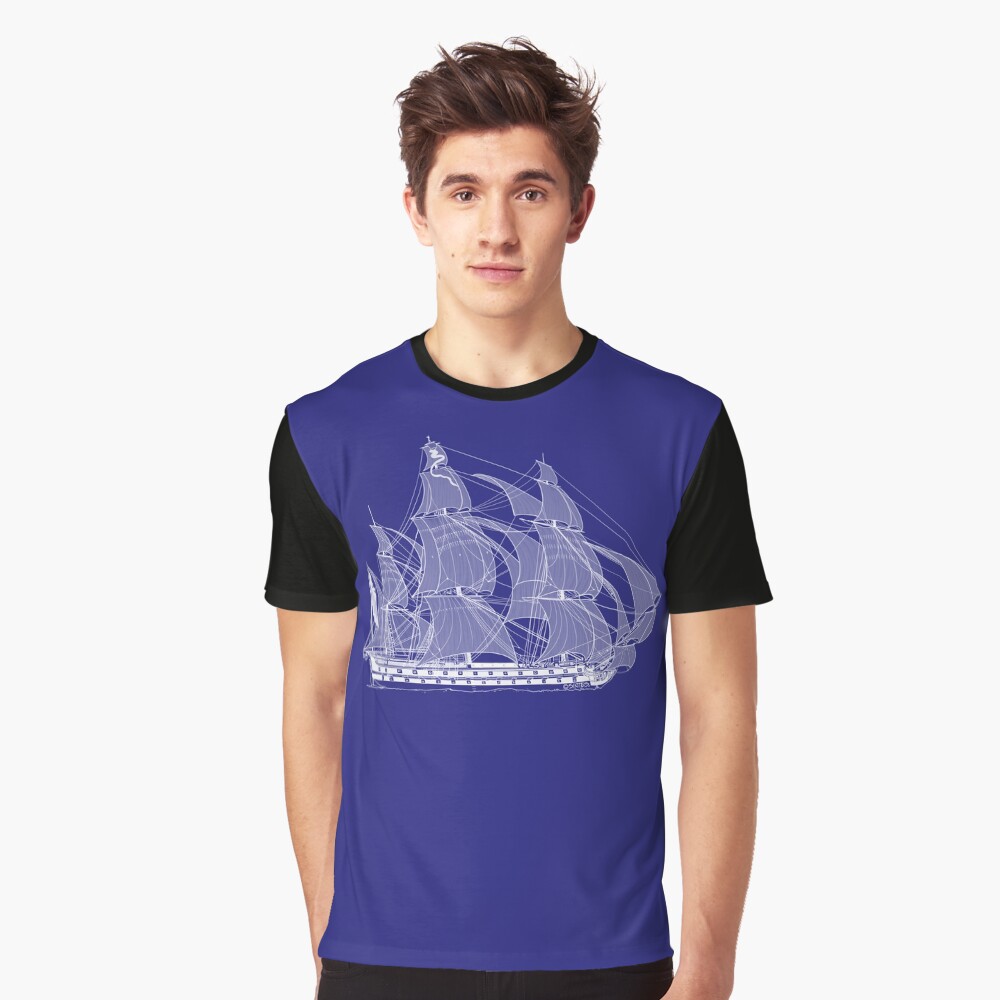 Vista previa del artículo con la obra «Camiseta gráfica», diseñado y vendido por Sintes.