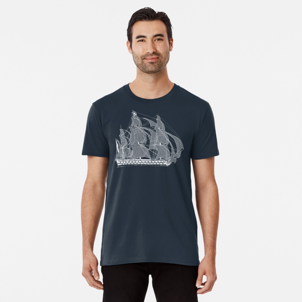 Vista previa del artículo con la obra «Camiseta premium», diseñado y vendido por Sintes.