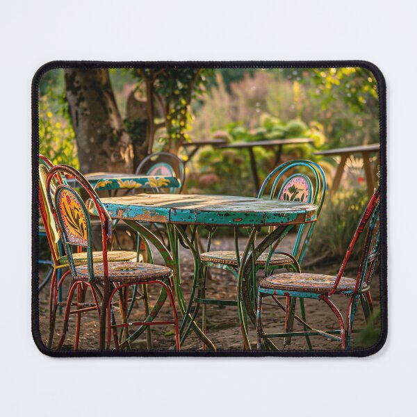 Item preview, Kleurrijke stoelen om moderne tafel designed and sold by DeMuurdecoratie.
