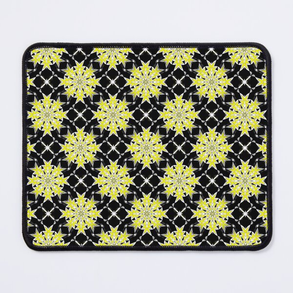 Item preview, Bizarre Geometric Seamless Pattern Yellow White Black designed and sold by taiche.