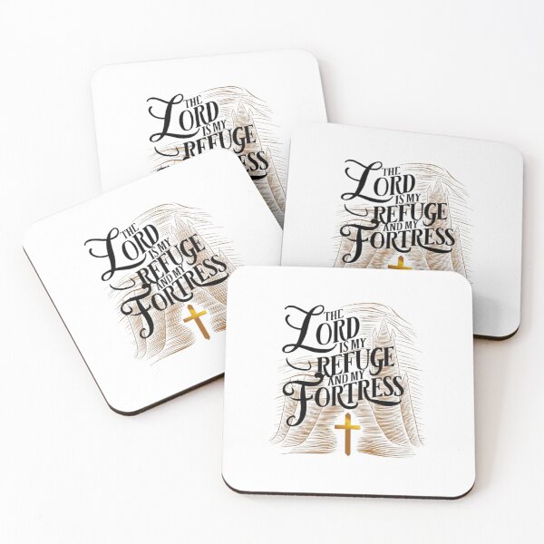 Item preview, THE LORD IS MY FORTRESS AND MY REFUGE, designed and sold by Obinne.