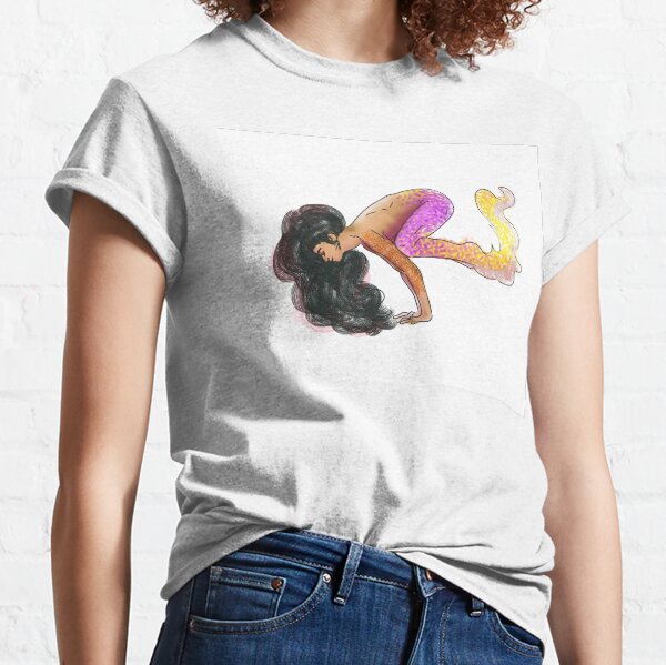 Mermaid Yoga Bakasan Classic T-Shirt