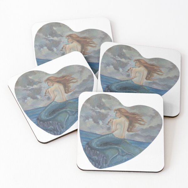 Item preview, Mermaid looking to the horizon  designed and sold by Mooki-.