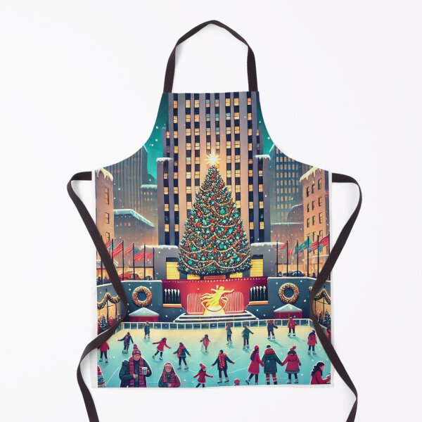 Item preview, Christmas NEW YORK USA Digital Art TravelPoster designed and sold by TravelMarvel.