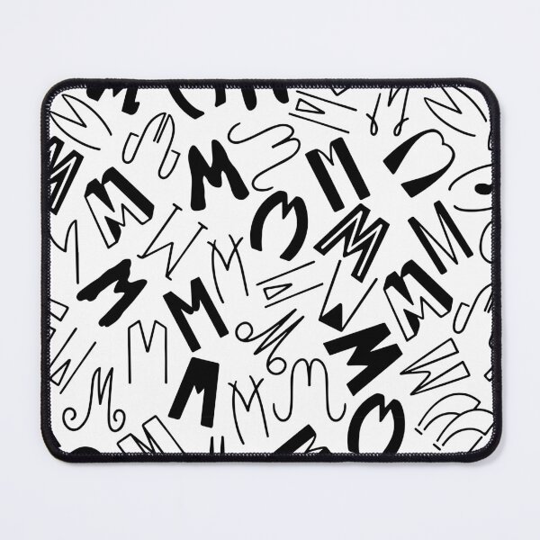 Item preview, Hand drawn Letter M pattern designed and sold by AusraB.