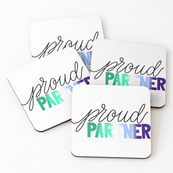 Item preview, Proud Partner Gay designed and sold by Whylimecreates.
