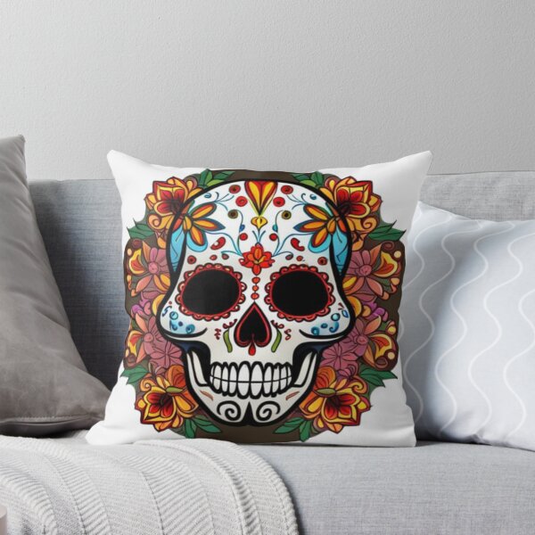 Item preview, Day of the Dead Skull designed and sold by SassiDesigns.