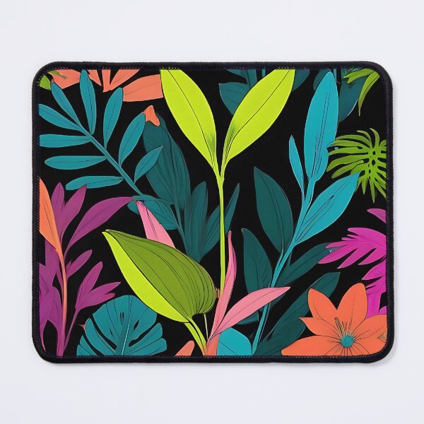 Item preview, Vibrant Flora, Neon Botanical Design designed and sold by SportyAndArtful.