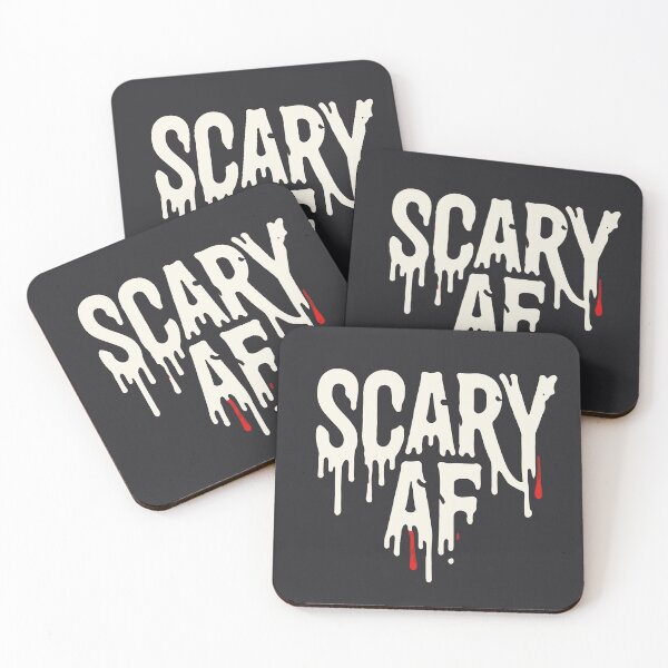 Item preview, Scary AF designed and sold by Shrouded Unraveled.