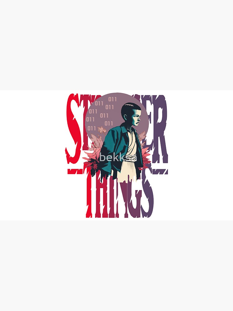Thumbnail 7 of 7, Cap, STRANGER THINGS, Eleven (light greenish background) designed and sold by bekksa.