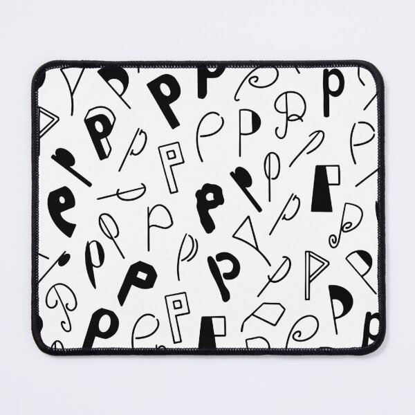Item preview, Hand drawn Letter P pattern designed and sold by AusraB.