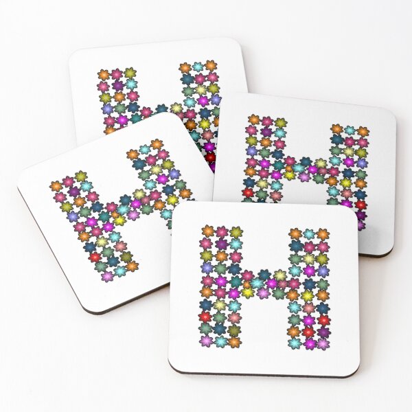 Item preview, The Letter H Granny Chic Transparent designed and sold by Art in My Loft.