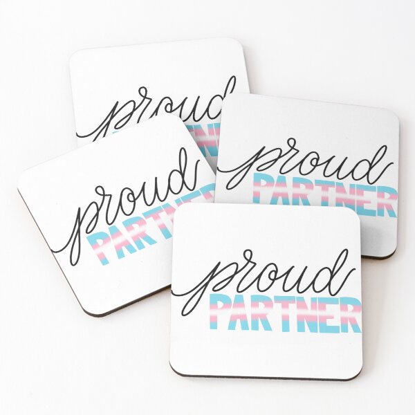 Item preview, Proud Partner Trans designed and sold by Whylimecreates.