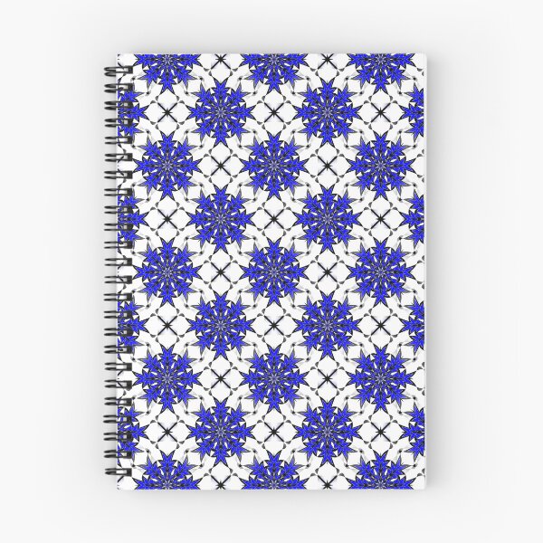 Item preview, Bizarre Geometric Seamless Pattern Blue Black White designed and sold by taiche.