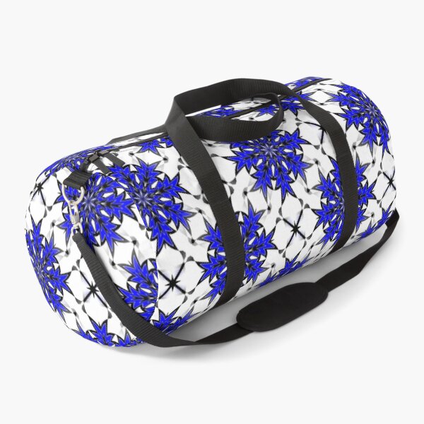 Item preview, Bizarre Geometric Seamless Pattern Blue Black White designed and sold by taiche.