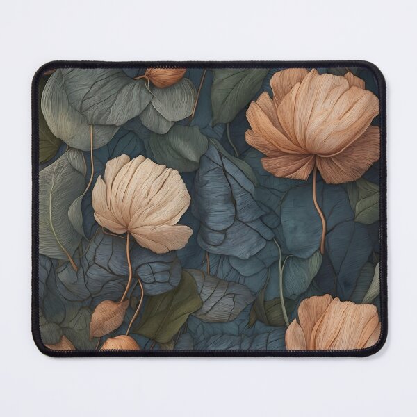 Item preview, Intricate Floral Abstract Textile Wallpaper Background designed and sold by BrickXSq.
