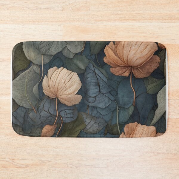 Item preview, Intricate Floral Abstract Textile Wallpaper Background designed and sold by BrickXSq.