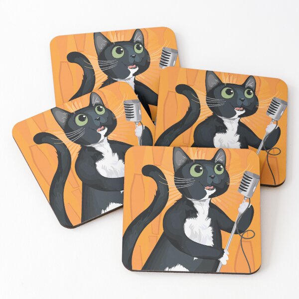 Item preview, The cat sings designed and sold by jerryconer.