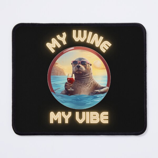 Item preview, My Wine My Vibe designed and sold by UniqVibe.