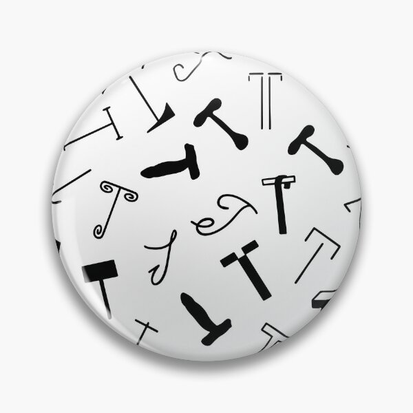 Item preview, Hand drawn Letter T pattern designed and sold by AusraB.