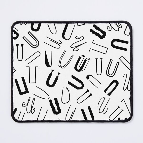 Item preview, Hand drawn Letter U pattern designed and sold by AusraB.