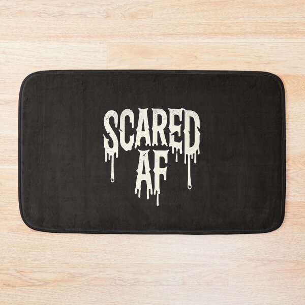 Item preview, Scared AF designed and sold by Shrouded Unraveled.