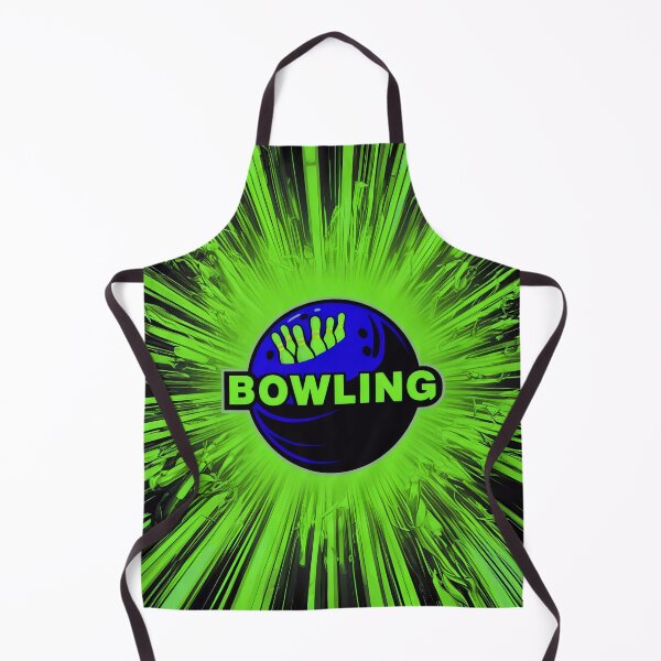 Item preview, Bowling Logo With A Bowling Ball And Pins designed and sold by TheArtOfPat.