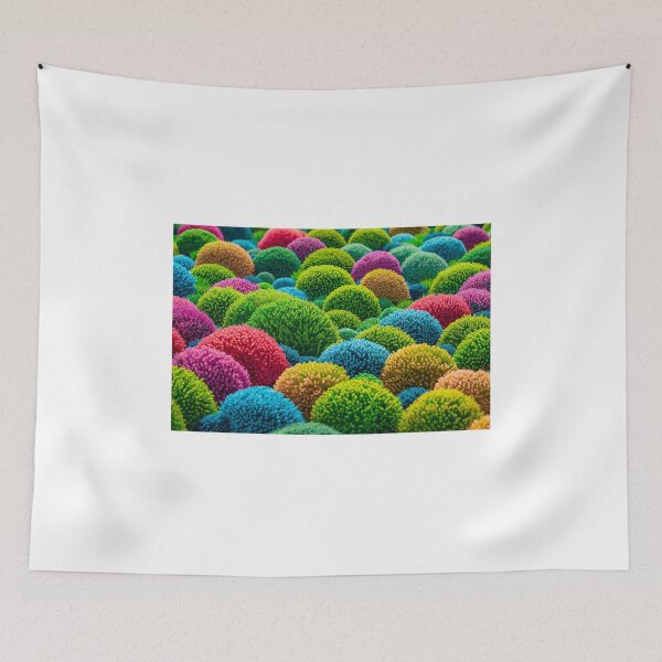Item preview, Kleurrijk Bloemenpracht designed and sold by DeMuurdecoratie.