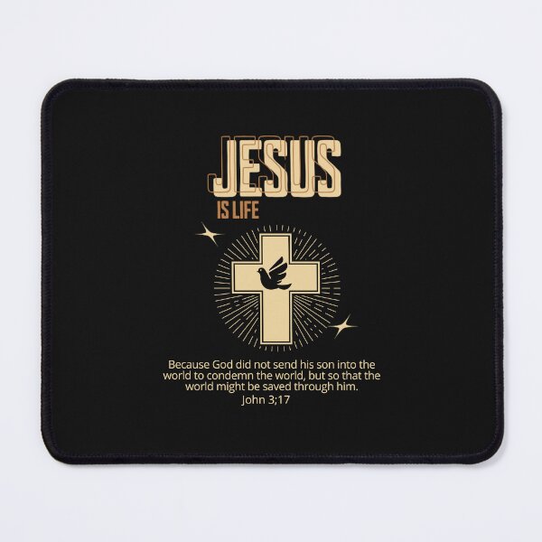 Item preview, Jesus is life, Salvation in Christ. designed and sold by Virtuousvogue.