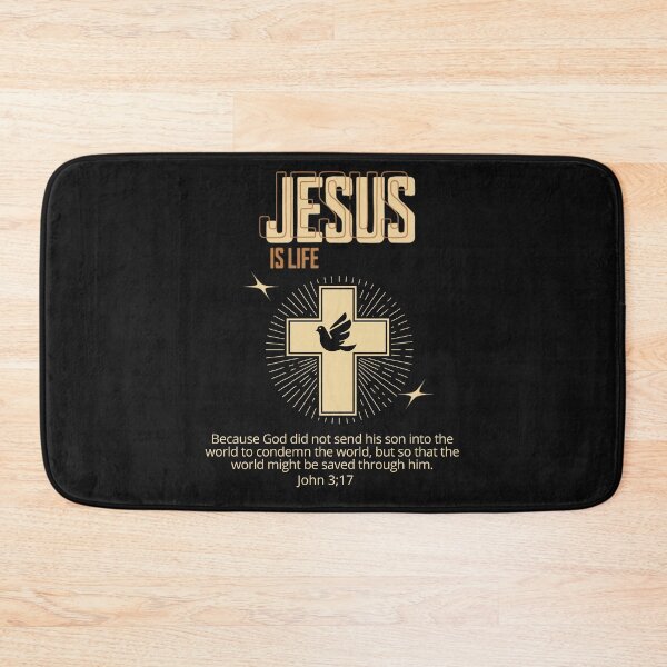 Item preview, Jesus is life, Salvation in Christ. designed and sold by Virtuousvogue.