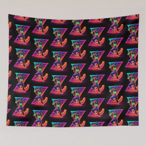 Item preview, NEON DANCER ACTIVE PEOPLE GIF  designed and sold by La Loca.