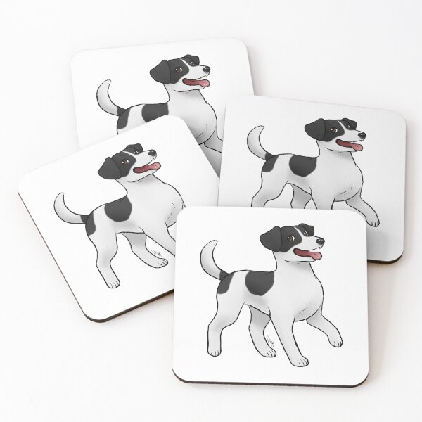 Item preview, Jack Russell Terrier - Black and White Smooth Coat designed and sold by Jennifer Stolzer.