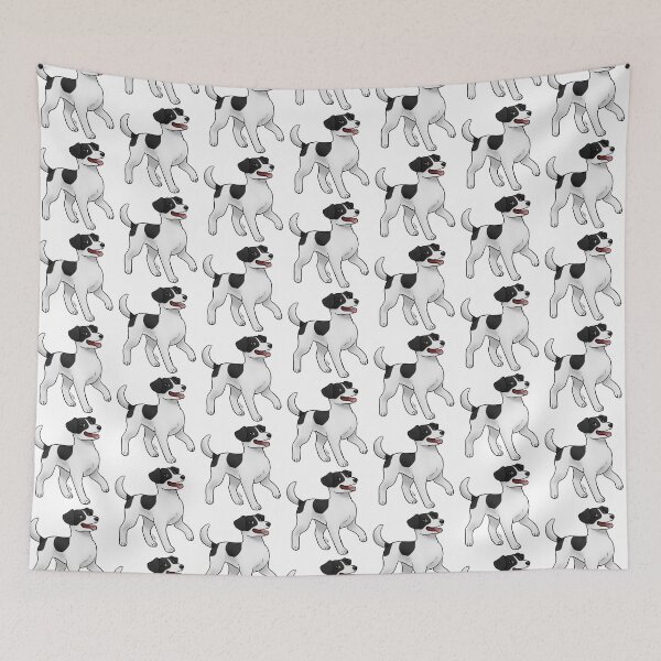 Item preview, Jack Russell Terrier - Black and White Smooth Coat designed and sold by Jennifer Stolzer.