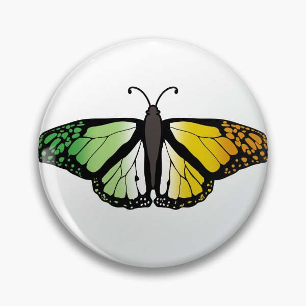 Item preview, Monarch Butterfly AroAllo Colors designed and sold by Whylimecreates.