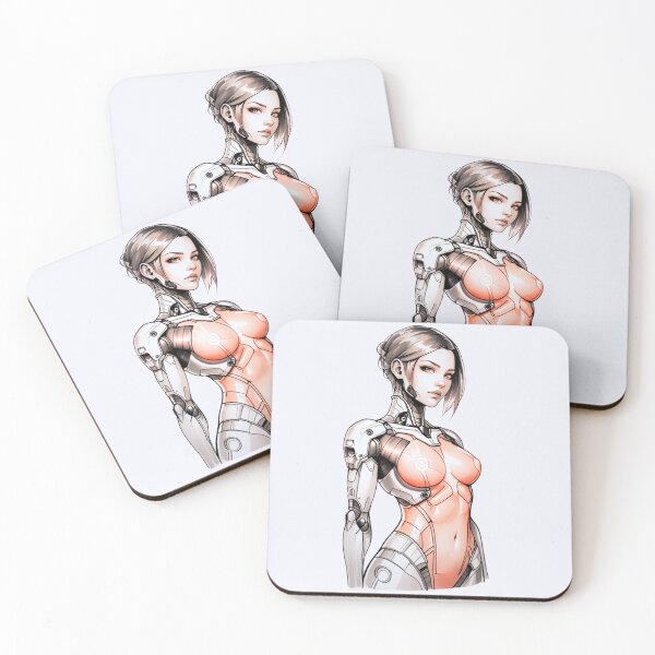 Item preview, Cyborg Girl designed and sold by ArtCraftLab.