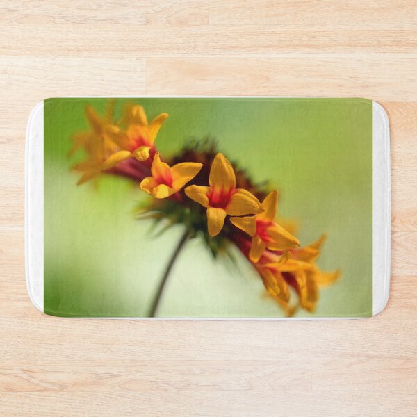 Item preview, Colorful flowers on green background designed and sold by olena2552.