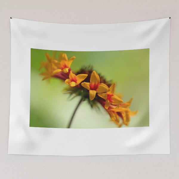 Item preview, Colorful flowers on green background designed and sold by olena2552.