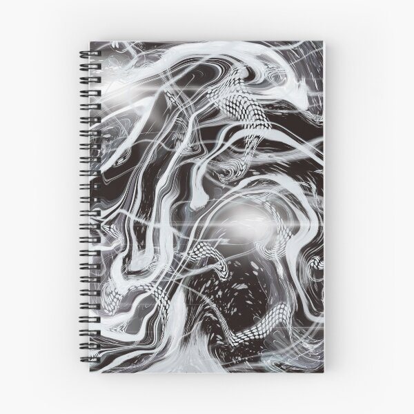 Item preview, Black and White Waves of Hope Digital Art designed and sold by JustSmile1313.