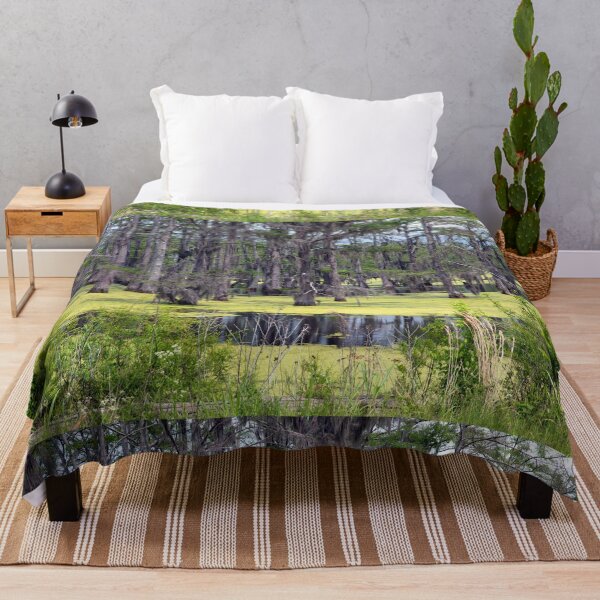 Item preview, Panther Swamp Outside Yazoo City Mississippi designed and sold by RocketshipRetro.