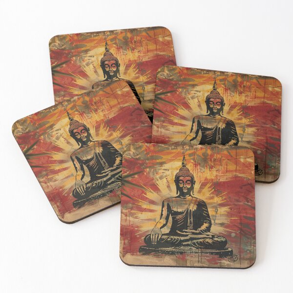 Item preview, Moderne Boeddha Graffiti Kunst designed and sold by DeMuurdecoratie.