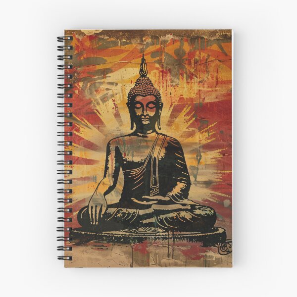 Item preview, Moderne Boeddha Graffiti Kunst designed and sold by DeMuurdecoratie.