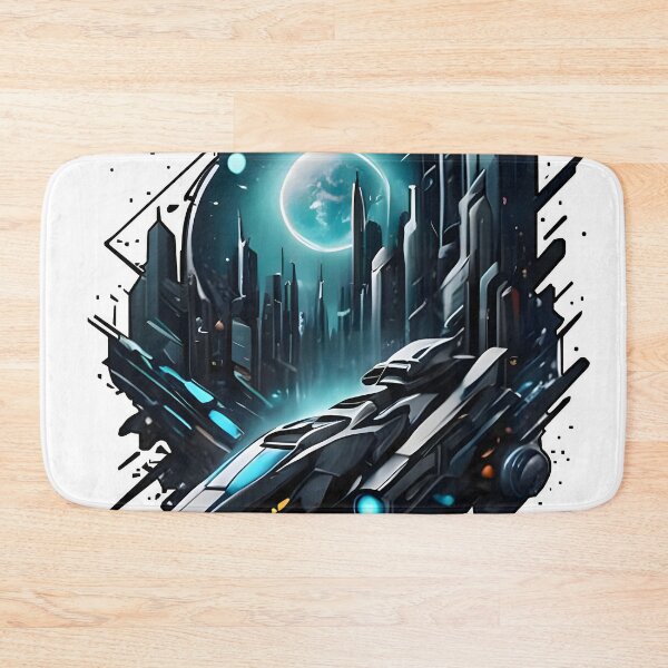Item preview, Galactic metropolis and high-tech space shuttle designed and sold by MeshesBerlin.