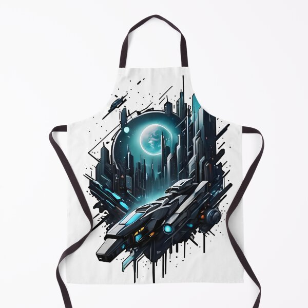 Item preview, Galactic metropolis and high-tech space shuttle designed and sold by MeshesBerlin.