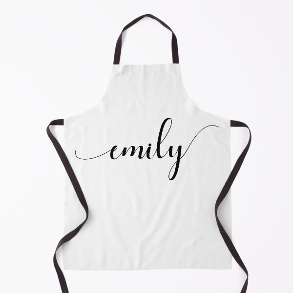 Item preview, Emily - Custom name on delicate black cursive font designed and sold by To the Lua.