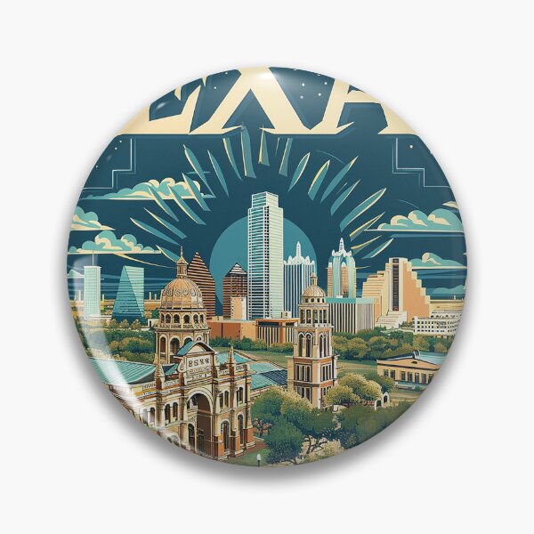 Item preview, Texas City Art designed and sold by nomiraclehere.