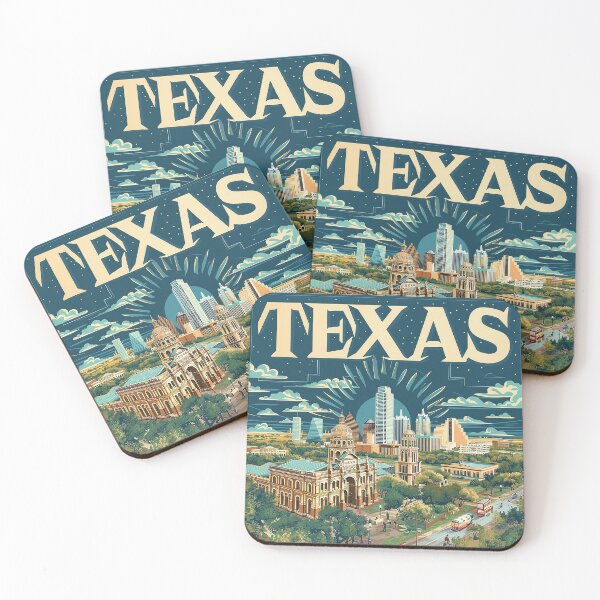 Item preview, Texas City Art designed and sold by nomiraclehere.