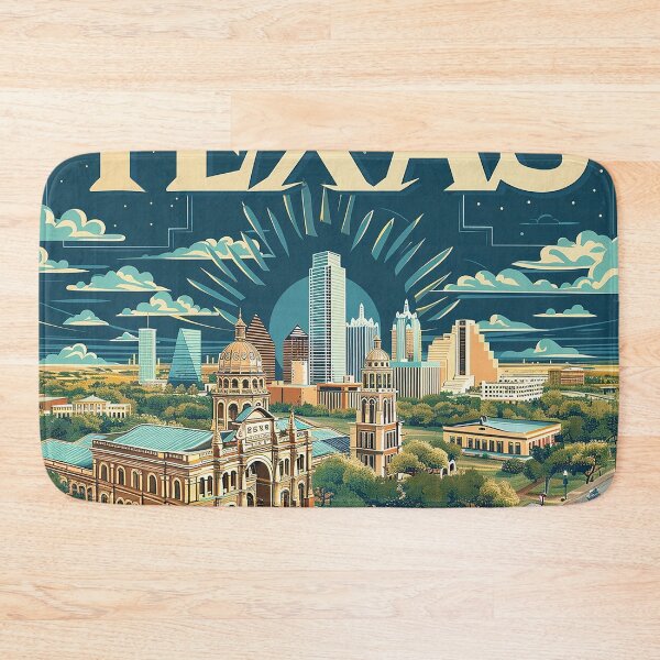 Item preview, Texas City Art designed and sold by nomiraclehere.