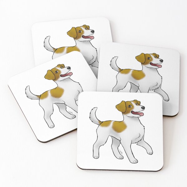 Item preview, Jack Russell Terrier - Red Rough Coat designed and sold by Jennifer Stolzer.